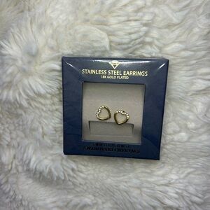 18K Gold Plated Earrings with Swarovski Crystals